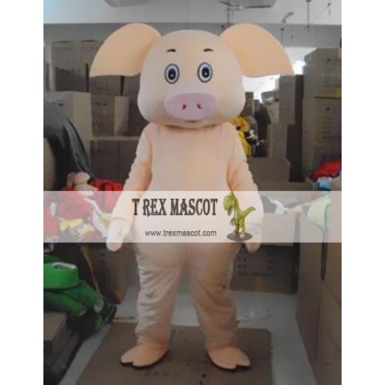 Adult Pig Mascot Costume