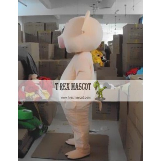 Adult Pig Mascot Costume