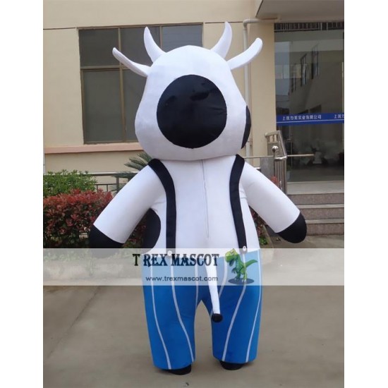 Animal Cartoon Fat Cow Mascot Costume Animal Cartoon Fat Cow Mascot Costume
