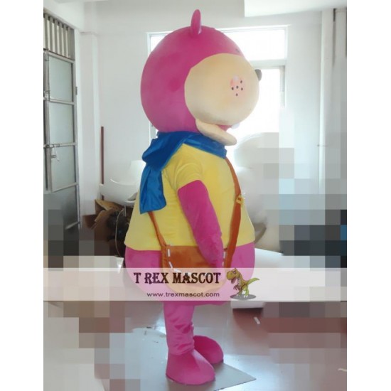 Cosplay Cartoon Animal Purple Hippo Mascot Costume Cosplay Cartoon Animal Purple Hippo Mascot Costume