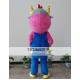 Animal Cartoon Plush Bib Bull Mascot Costume Animal Cartoon Plush Bib Bull Mascot Costume