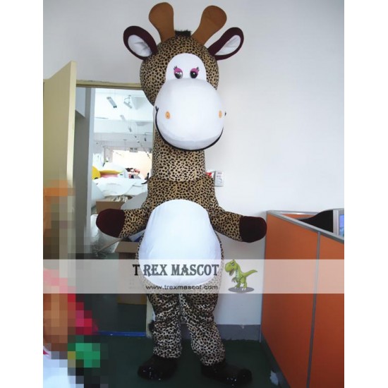 Animal Cartoon Giraffe Mascot Costume