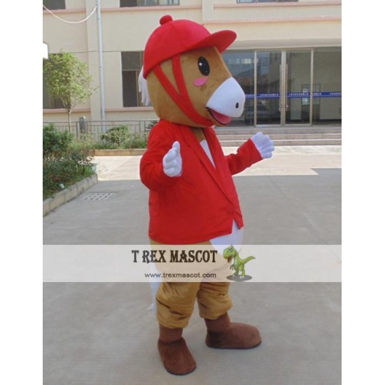 Animal Cartoon Little Horse Mascot Costume