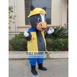 Animal Cartoon Little Donkey Mascot Costume