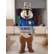 High Hat Squirrel Male Mascot Costume