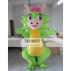 Cartoon Little Dinosaur Dragon Mascot Costume Cartoon Little Dinosaur Dragon Mascot Costume