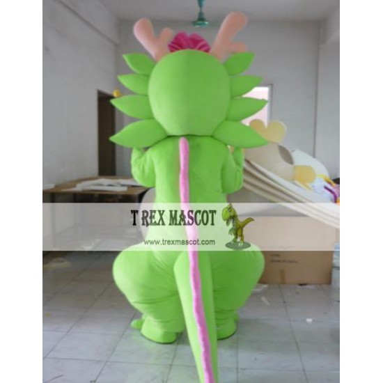Cartoon Little Dinosaur Dragon Mascot Costume Cartoon Little Dinosaur Dragon Mascot Costume