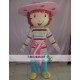 Cartoon Fruit Cosplay Strawberry Girl Mascot Costume Cartoon Fruit Cosplay Strawberry Girl Mascot Costume