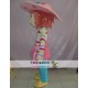 Cartoon Fruit Cosplay Strawberry Girl Mascot Costume Cartoon Fruit Cosplay Strawberry Girl Mascot Costume