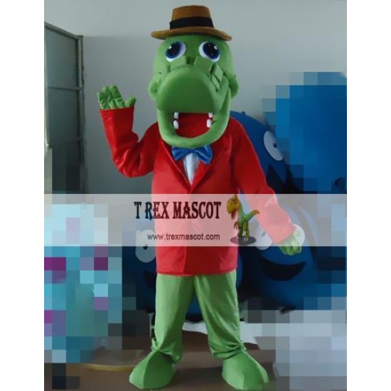 Animal Cartoon Croco Mascot Costume