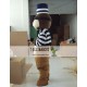 Animal Cartoon High Hat Squirrel Mascot Costume Animal Cartoon High Hat Squirrel Mascot Costume