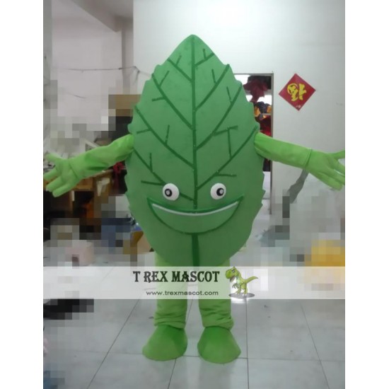 Vegetable Cartoon Leaves Mascot Costume Vegetable Cartoon Leaves Mascot Costume