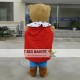 Cartoon Cosplay Bear Prince Mascot Costume Cartoon Cosplay Bear Prince Mascot Costume