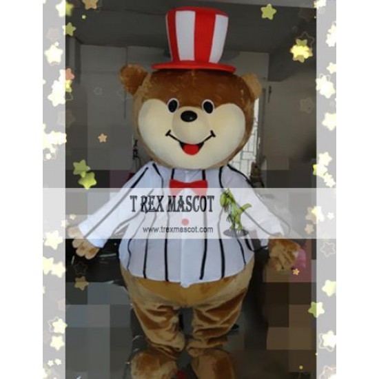 Animal Cartoon Hat Bear Mascot Costume