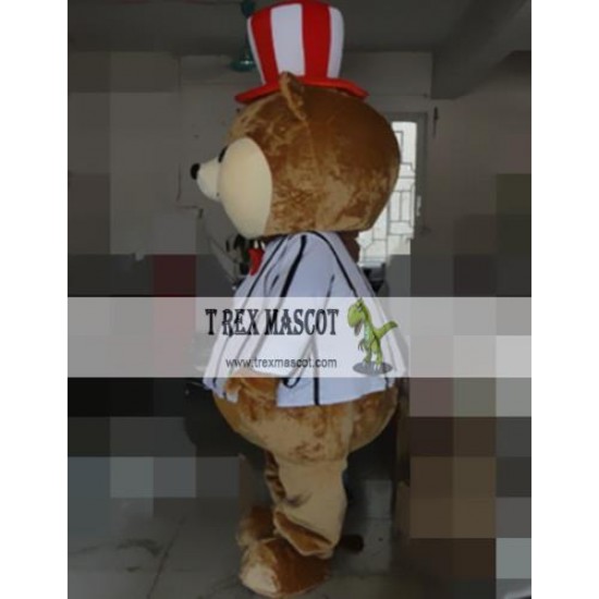 Animal Cartoon Hat Bear Mascot Costume