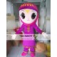 Cartoon Cosplay Indian Woman Mascot Costume Cartoon Cosplay Indian Woman Mascot Costume