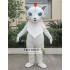 Animal Cartoon Cosplay White Fox Mascot Costume