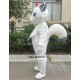 Animal Cartoon Cosplay White Fox Mascot Costume