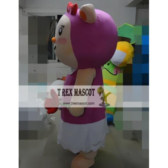 Animal Cartoon Cosplay Tommy Bear Mascot Costume Animal Cartoon Cosplay Tommy Bear Mascot Costume