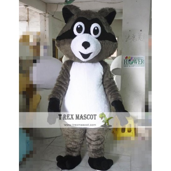 Animal Cartoon Cosplay Grey Dog Mascot Costume