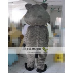 Animal Cartoon Cosplay Grey Dog Mascot Costume