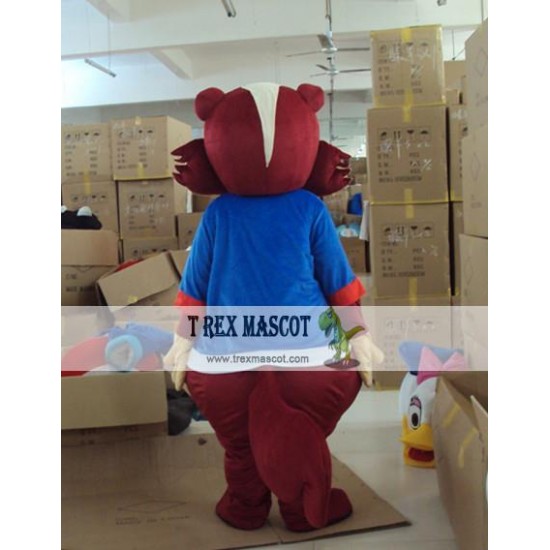 Animal Cartoon Cosplay Squirrel Mascot Costume Animal Cartoon Cosplay Squirrel Mascot Costume