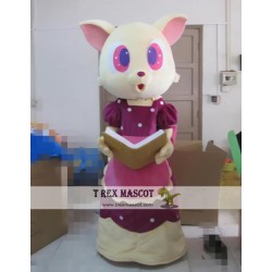 Animal Cartoon Cat Teacher Mascot Costume