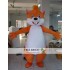 Cartoon Mouse Animal Cosplay Orange Squirrel Mascot Costume