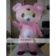 Cartoon Cosplay Plush Blue Bear Pink Bear Mascot Costume Cartoon Cosplay Plush Blue Bear Pink Bear Mascot Costume