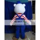 Plush Cartoon White Bear Mascot Costume Plush Cartoon White Bear Mascot Costume