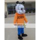 Animal Cosplay Cartoon Animal Orange Little Dog Plush Mascot Costume