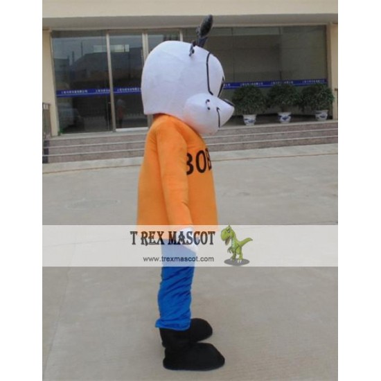 Animal Cosplay Cartoon Animal Orange Little Dog Plush Mascot Costume