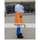 Animal Cosplay Cartoon Animal Orange Little Dog Plush Mascot Costume