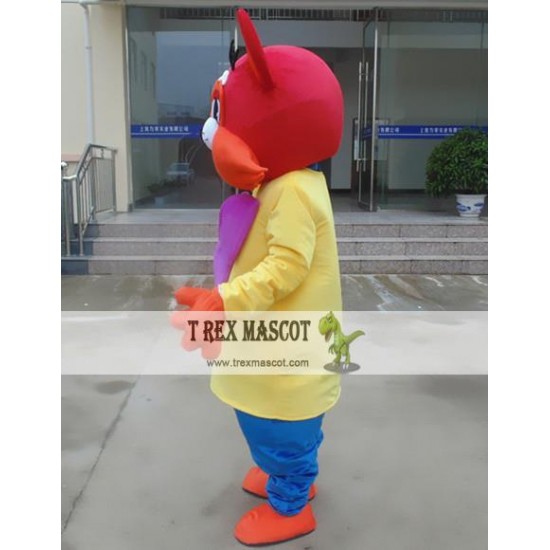 Animal Cartoon Yellow Cat Mascot Costume