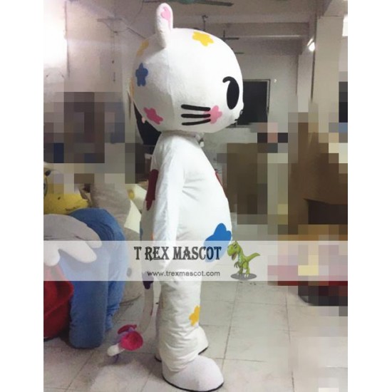 Cartoon Animal Cat Star Cosplay Little Flower Cat Mascot Costume Cartoon Animal Cat Star Cosplay Little Flower Cat Mascot Costume