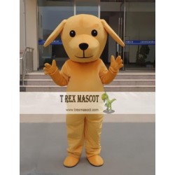 Animal Cosplay Cartoon Little Yellow Dog Plush Mascot Costume