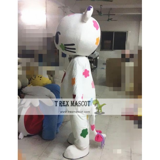 Cartoon Animal Cat Star Cosplay Little Flower Cat Mascot Costume Cartoon Animal Cat Star Cosplay Little Flower Cat Mascot Costume
