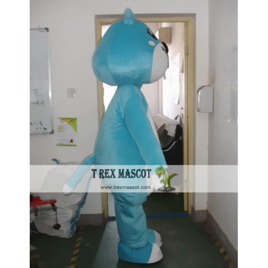 Cartoon Animal Blue Dog Plush Mascot Costume Cartoon Animal Blue Dog Plush Mascot Costume