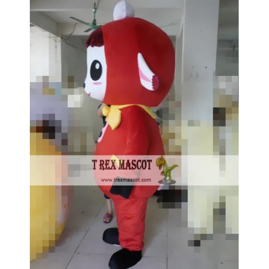 Animal Cartoon Cosplay Little Sheep Mascot Costume Animal Cartoon Cosplay Little Sheep Mascot Costume
