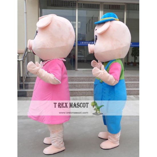 Animal Cosplay Little Pig Mascot Costume Animal Cosplay Little Pig Mascot Costume