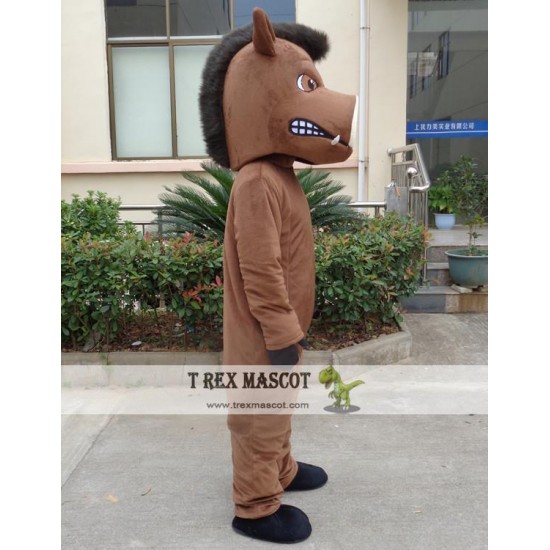 Cartoon Animal Ferocious Wild Boar Mascot Costume Cartoon Animal Ferocious Wild Boar Mascot Costume
