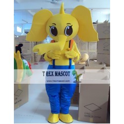 Animal Cartoon Little Elephant Mascot Costume