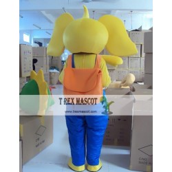 Animal Cartoon Little Elephant Mascot Costume