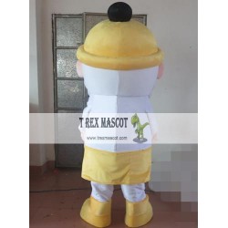 White Beard Grandfather Mascot Costume For Adullt & Kids