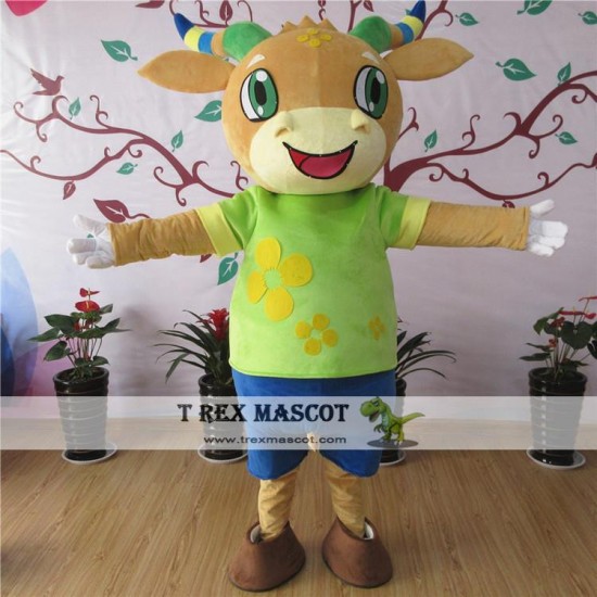 Goat Mascot Costume For Adullt & Kids Goat Mascot Costume For Adullt & Kids