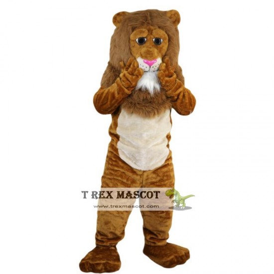 Brown Lion Mascot Costume for Adult Brown Lion Mascot Costume for Adult