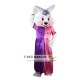 White Rabbit Mascot Costume for Adult