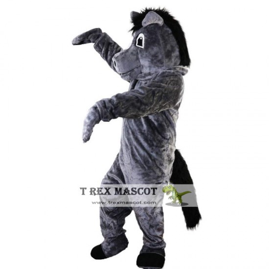 Dark Grey Horse Mascot Costume for Adult Dark Grey Horse Mascot Costume for Adult