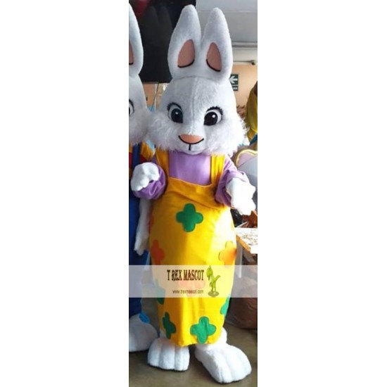 Easter Bunny Mascot Costume Adult Easter Bunny Costume