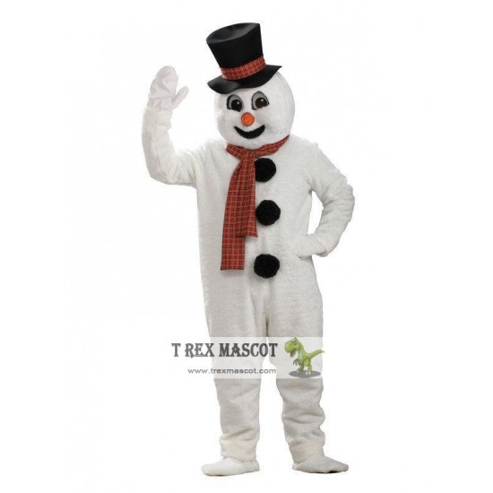 Snowman Mascot Costume for Adult Snowman Mascot Costume for Adult